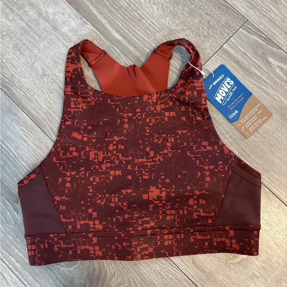 NWT Brooks Run Bra - Drive 3 Pocket